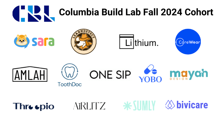Celebrating the Fall 2024 Columbia Build Lab&nbsp;Cohort